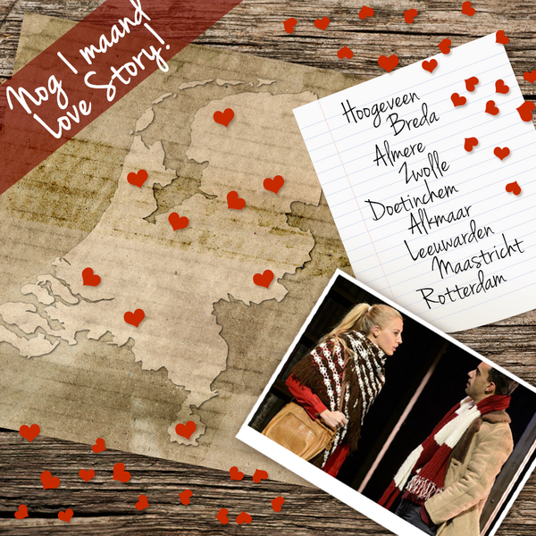 NLLoveStory's tweet photo. Vandaag hebben we nog precies een maand te gaan! Kom jij dit liefdesverhaal bekijken in één van deze steden? http://t.co/2p49CXtLpb