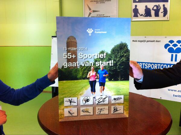 michaeldragon's tweet image. 55+ Sportief van start @gemZoetermeer ondertekening bij @Taverzo met @MariettevL en nog 6 verenigingen.