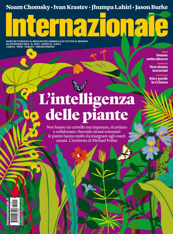 hereissimone's tweet photo. L'intelligenza delle #piante, di @michaelpollan, su @Internazionale cc @BioDivPark http://t.co/twzUkExvpm