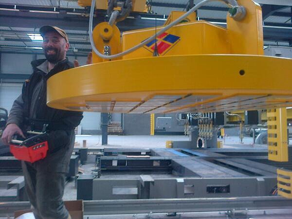 Mise en service d'un palonnier 15 Tonnes et d'un 5 tonnes