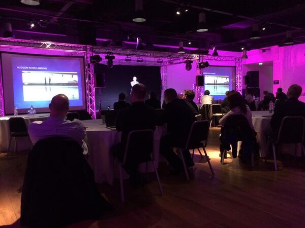 ICVES's tweet image. Learning about critical incident decisions by looking at Capt Sully who landed an airplane in Hudson in NY #ICVES14