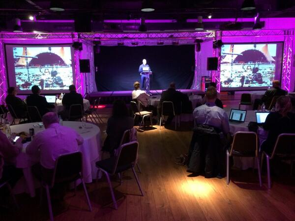 ICVES's tweet image. Morten Therkildsen from @orangefeeling    is now talking about their Command &amp;amp; Control setup. #ICVES14