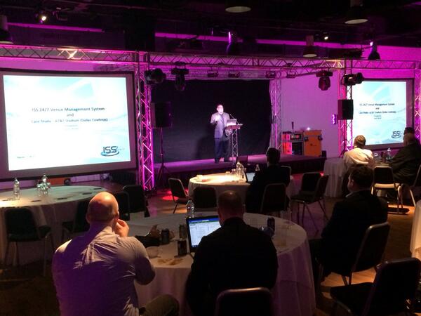 ICVES's tweet image. Scott Meyers from @ISS 247 is now showing us how to maximise efficiency in communication and control #ICVES