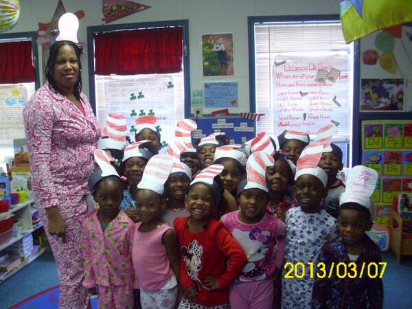 Dr. Seuss PJ Day at Chambers Cove in Macon.