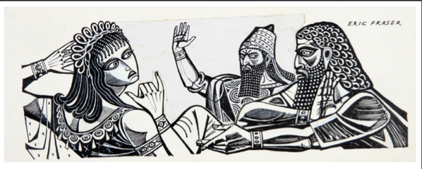 doc_nad's tweet photo. A drawing of Esther for Radio Times by Eric Fraser.
http://t.co/Jo8WoTgzQC
#Esther #Purim #EricFraser #RadioTimes http://t.co/KTtVehfe5U