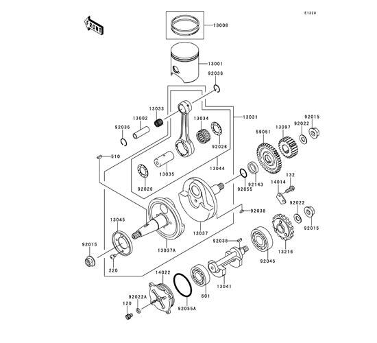 Sekedar info buat teman2 yang pgn lihat daleman motor Ninja r/rr 150cc