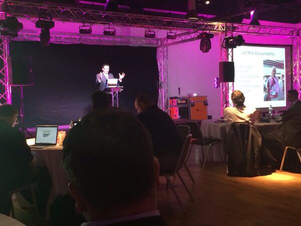 ICVES's tweet image. Solomon N'Jie now giving us an insight to planning and running Crowd Safety at the London 2012 Olympics #ICVES14