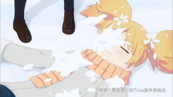 TVアニメ「桜Trick」公式 on Twitter: "「桜Trick」第10話から、優ちゃん。TBSではこのあと深夜1時58分から放送です