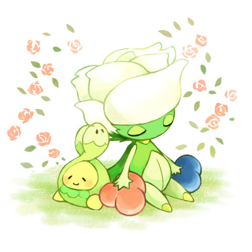 イラリク6＞スボミー・ロズレイドが日向ぼっこでお昼寝