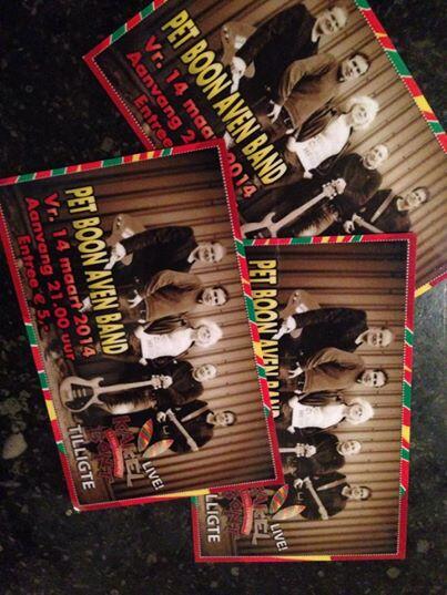 Kakelbont is er klaar voor evenals de Pet Boon Aven Band! #warmingup