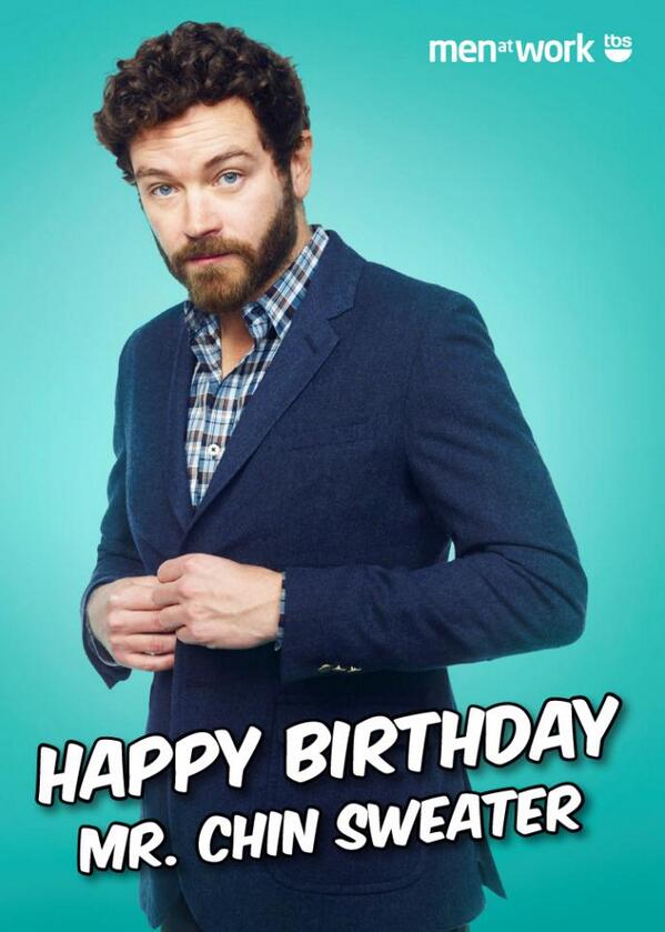 Happy birthday <a href="/dannymasterson/">danny masterson</a>! #chinsweater #menatwork