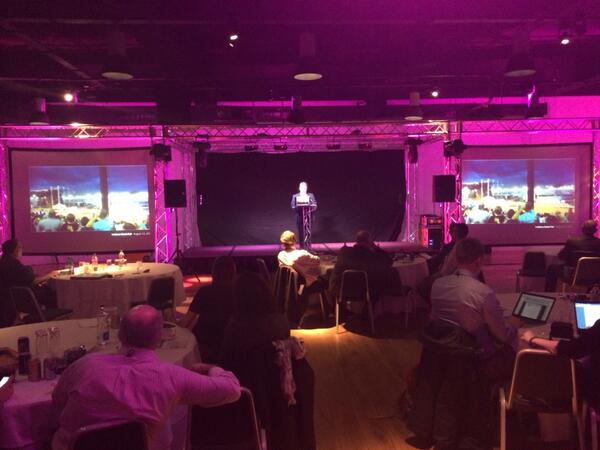 ICVES's tweet image. Paul Turner Director of Event Ops for @ATTStadium is now updating us on USA approach to severe weather #ICVES14