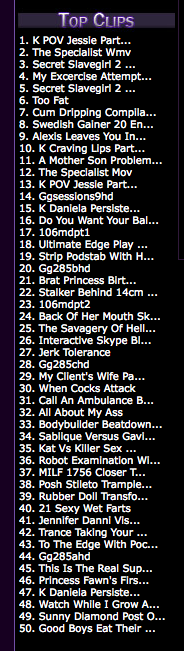 3 clips in the top 50...check em out!  http://t.co/9pha3TFHP5 Thanks @Alexisgrace_XXX, @PocahontasJones<a href="/tag/facial"class="tags"><span>#facial</span></a><a href="/tag/teen"class="tags"><span>#teen</span></a><a href="/tag/porn"class="tags"><span>#porn</span></a><a href="/tag/teenager"class="tags"><span>#teenager</span></a><a href="/tag/blowjob"class="tags"><span>#blowjob</span></a><a href="/tag/scree"class="tags"><span>#scree</span></a>