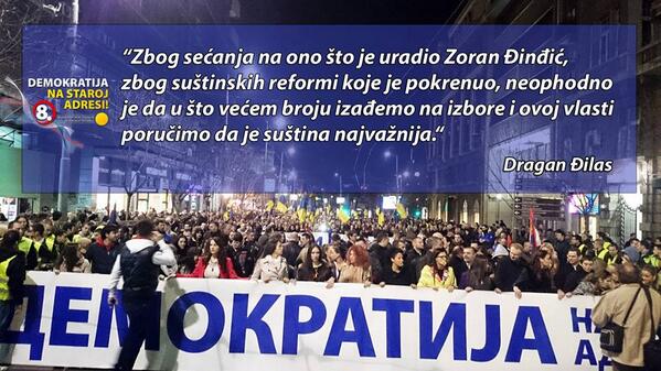 DemokrateNis's tweet photo. @DraganDjilas u intervjuu za "Danas": http://t.co/u35lXmMGZG   #ZoranDjindjic #zaokruzi8 #DSkampanja #izbori2014 http://t.co/PyPAixqBvh