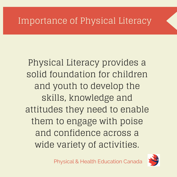 PHECanada's tweet photo. RT @EverActiveAB: The importance of #physicalliteracy, courtesy of @PHECanada. http://t.co/n6POsPGt6k