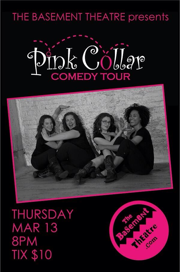 BasementTheatre's tweet photo. PINK COLLAR COMEDY TOUR tonight 8pm @curlycomedy @erinjudge @365Atlanta @ATL_Events @cl_atlantaarts http://t.co/JJN2UfN7Ml