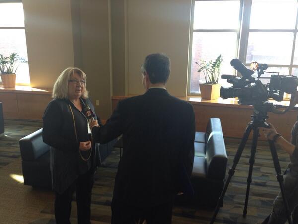 NvSummit's tweet photo. .@Btealclark talking with channel 2 at the #nvsummit2014 http://t.co/enm6Mj2hCH