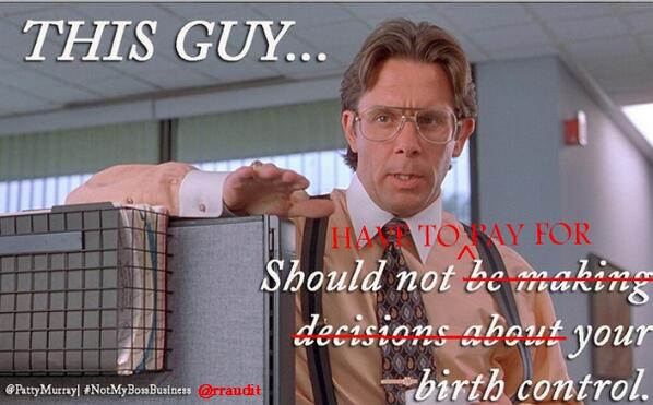 RRAudit's tweet photo. We agree. It's #NotMyBossBusiness so it's #notmybossbill. This is why we support #hobbylobby and #religiousfreedom http://t.co/DmxgyruG7S