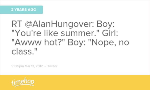 BebeHannie's tweet photo. Look what was in my timehop today! @AlanHungover http://t.co/4ZgszhXsTf http://t.co/MCz9Scr0fo