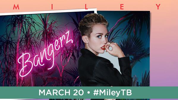 benchmark_arena's tweet photo. One week from today! @mileycyrus #BangerzTour #MileyTB http://t.co/kYuVlWnBPc