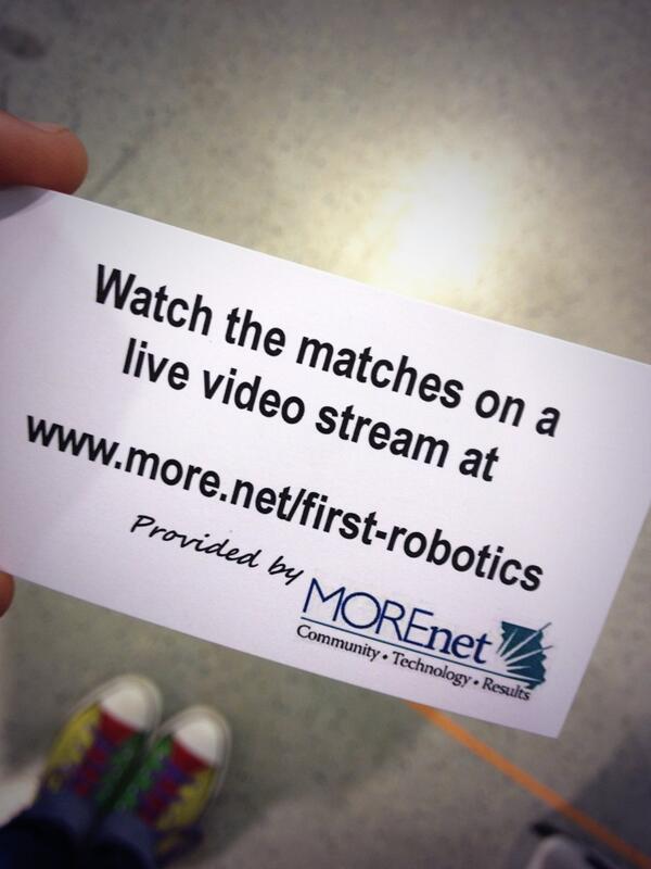 FRC_1986's tweet photo. In case you aren't able to come to this weeks tournament, be sure to live stream us here! http://t.co/IySFv9vswh