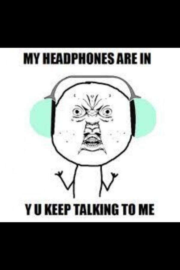 Gingersredz's tweet image. I'm like this with @SpongeBob except without the head phones...