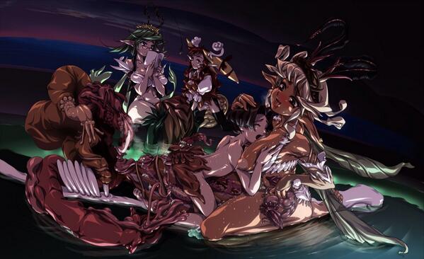 NillaSpam's tweet photo. #tentacle #vore http://t.co/PVQUinEDfb