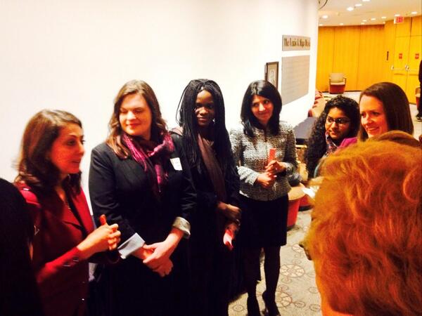 eleanorslegacy's tweet photo. Thx to @refki &amp; the @ualbany Ctr for Women in Gov for joining the screening of Geraldine Ferraro: Paving the Way http://t.co/zQ9NhriB96