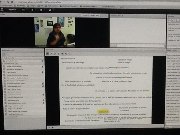 alb_jh's tweet photo. @lindacq sacándonos de nuestra #zonadeconfort en #masterelearning de @umnoticias http://t.co/FxNMafVkV0