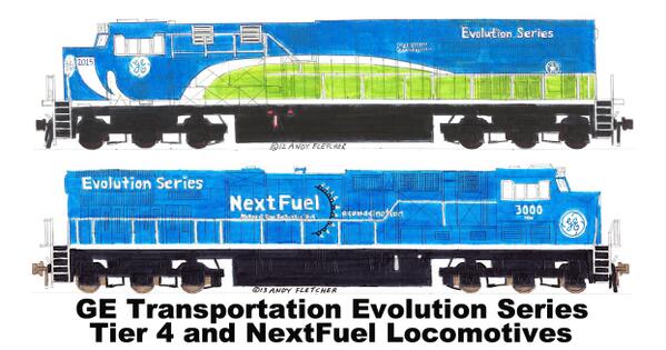 CustomTrains's tweet photo. @generalelectric @GETRANSPORT #NextFuel and #Tier4Loco are fuel efficient eco-friendly results of R&D in RR #RailDay http://t.co/SGWc42CI6L