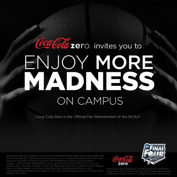 sarrlee92's tweet photo. Do you have what it takes? Prove it @ #MarchMadness Pop-a-Shot contest 3/14 @ 11:30 am #IworkWithCokeZero #CokeZeroUM http://t.co/r4aZ1ynfY9