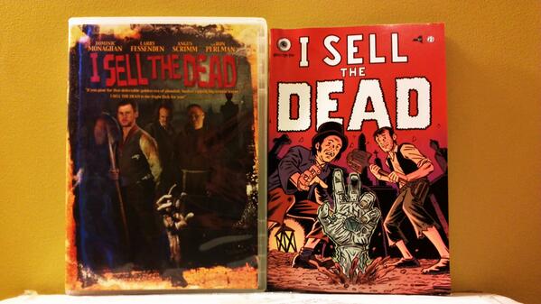 Collectorpimp's tweet image. I SELL THE DEAD with issue number one comic book.  $20 includes shipping to US.  Message me if interested.