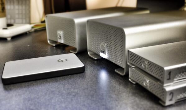 gamached's tweet image. Family is growing @GTechStorage #morestorage #FujifilmX100