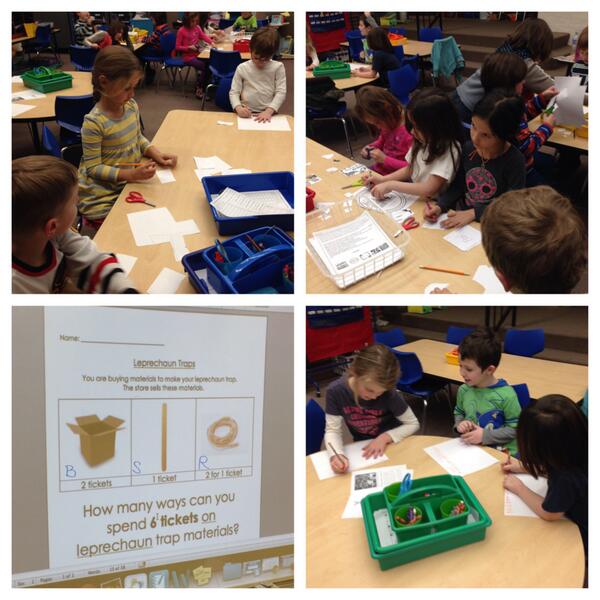 teachrap's tweet photo. Math with leprechauns... Can you solve this?  #mannschool http://t.co/4qRbEcyIOU