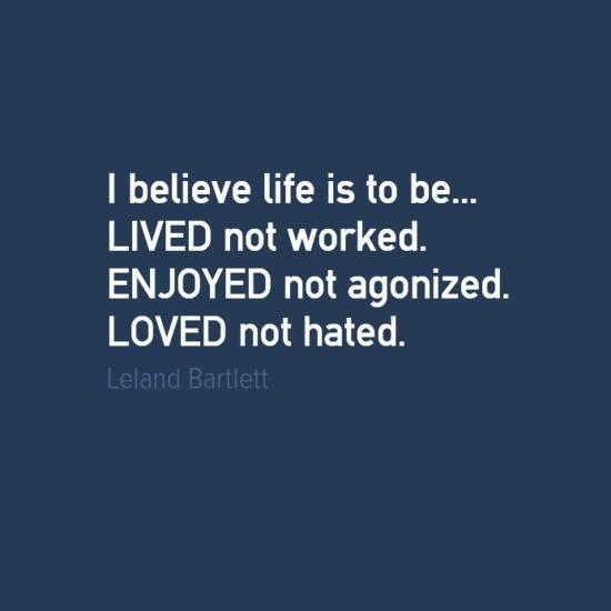 ViveProgram's tweet image. Life is to be lived! #wordsofwidsom {image credit -@behappy_me}