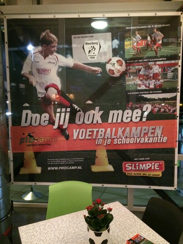 vvMeerburg's tweet photo. Kom ook lekker voetballen op #ProCamp voetbaldagen deze zomer. http://t.co/kiMuIVPoWE