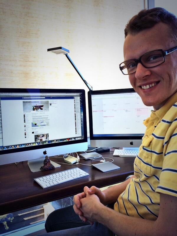 110Projects's tweet image. Working on Surveillance show.  It is going to be great!  COME.