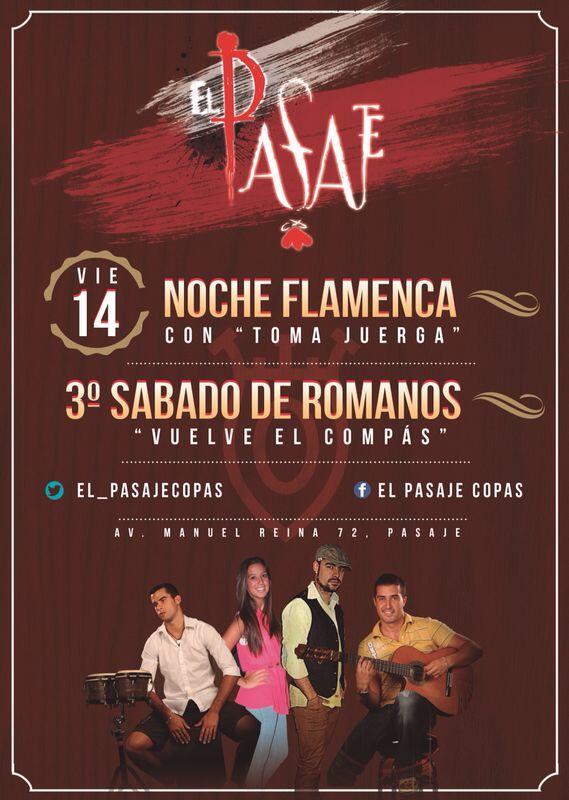 PasajeCopas's tweet photo. Nos haces RT?
Mañana te esperamos entre rumbitas y buen ambiente!! http://t.co/onSsBXl5Rg