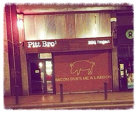 PittBrosBBQ's tweet photo. Our new shutter has been turning heads.... Don't worry we are open! http://t.co/MZO07slQ11