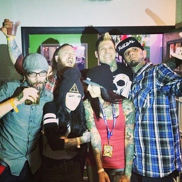 InkbyKyleDunbar's tweet photo. Good times in Philly.. @SpikeInkMaster @inkbyLydia  @mattihixson  @DaveNavarro @OfficialArticyn http://t.co/hk6tFoNaPj