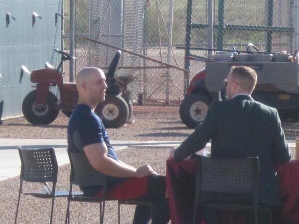 ClevelandChick's tweet photo. I can't wait to see the @mikepolkjr Masty interview. #warmtimes http://t.co/44V6GrLzOh