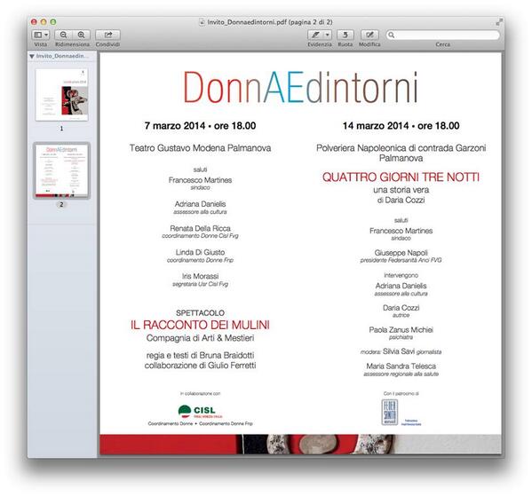 DariaCozzi's tweet image. #Palmanova #Polveriera Napoleonica ven 14 marzo h 18 parlerò del mio libro "Quattro giorni tre notti"una storia vera