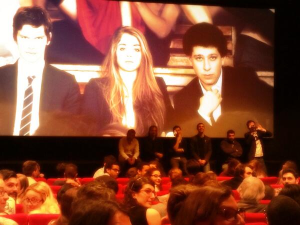 EDJnice_defi's tweet photo. La crème de la crème... Petit débat avec l'équipe du film au cinéma Pathé Massena ! http://t.co/jMIXyjzMk9