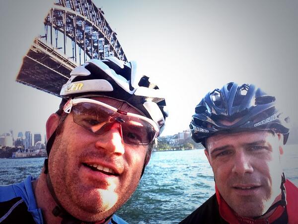 Vaughan_McVilly's tweet image. #csselfie #champsysselfie with @champsys Reynolds #harbourbirdge #sydneycruisin
