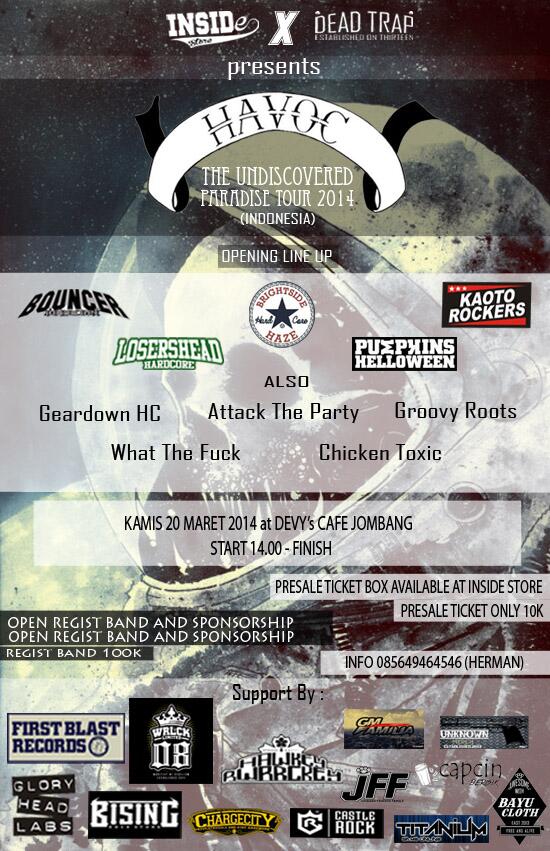 7 DAYS GOES TO #HAVOCTOUR2014
cek juga EP mereka facebook.com/HavocAus/app_2…