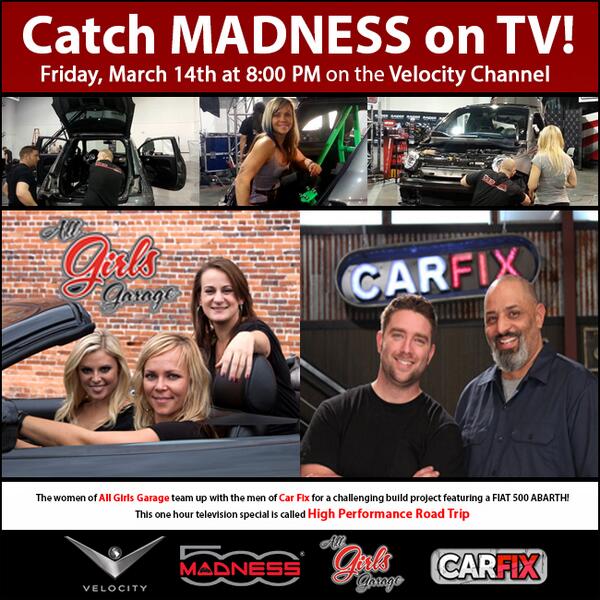 CarFixTV's tweet photo. Game on!
RT @MADNESSAutowork: TOMORROW NIGHT! 8 PM!  @CarFixTV  @LouSantiagoTV  http://t.co/evH0cEQ2Zj