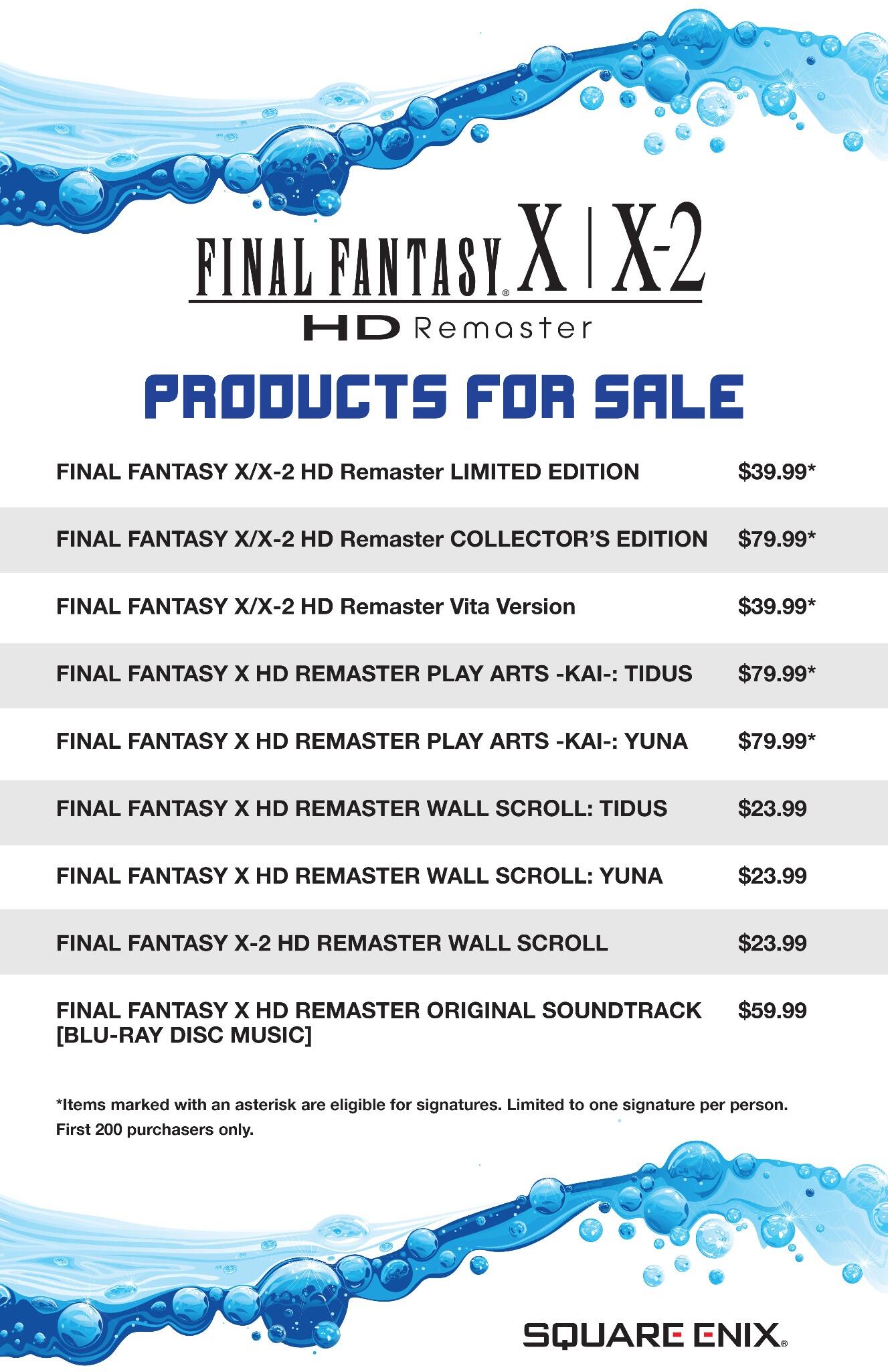 FINAL FANTASY X/X-2 HD Remaster at the best price