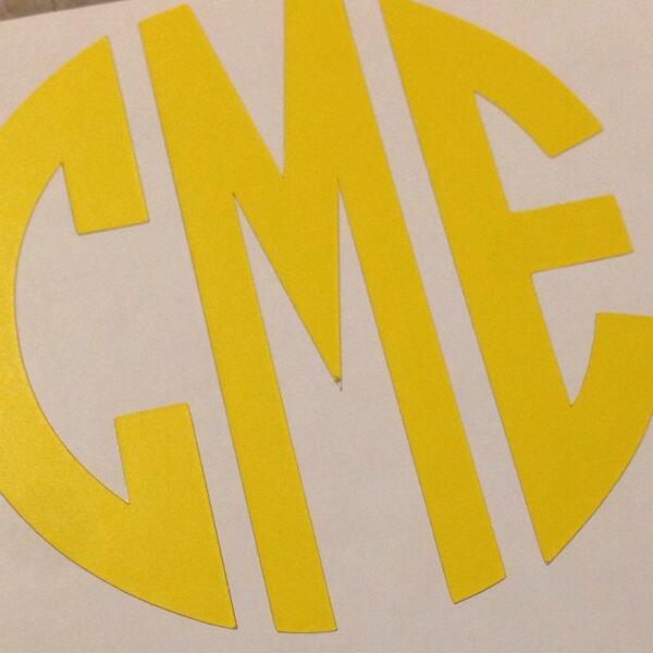 CBCMonograms's tweet image. Stickers available! Too cute! 😍💛