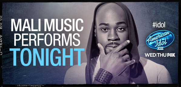 CoachGessie's tweet photo. IN 7 MINS! RT @AmericanIdol: Tonight on #idol we welcome @MaliMusic! Make sure to tune-in at a new time, 9/8c on FOX. http://t.co/SCI0MJHB4q
