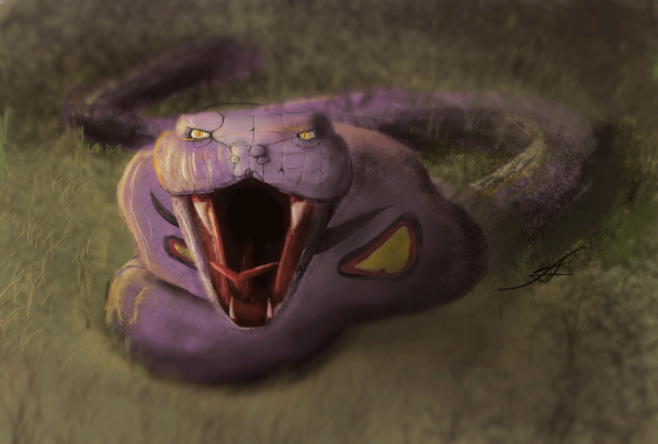 LucasHerbin's tweet photo. Hi !
A new #digitalpaintng : a #photorealistic #pokemon : arbok !
Tell me what do you think about it !

#illustration http://t.co/G7uYdx5PXZ